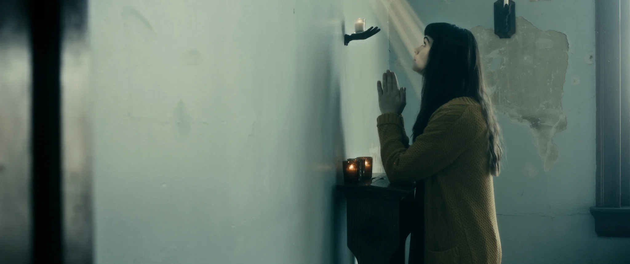 The Book of Birdie - Birdie praying in room