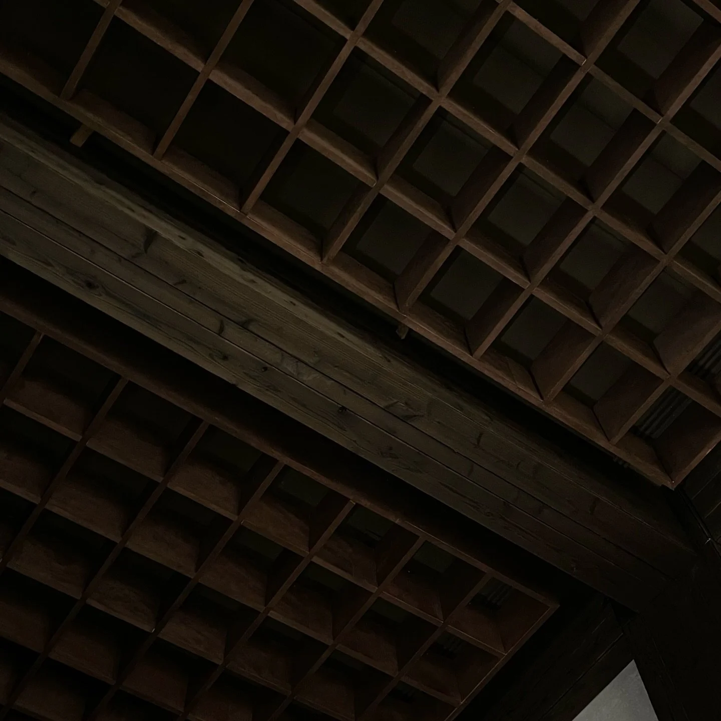 Waffle Ceiling for beep booksandbar
Designed by @fractal.studio.bkk 

.
.
#interiordesign #architechture #design #bar
#interior 

https://www.fractal-studios.com/works/beep-books-and-bar-sriracha-interior-design