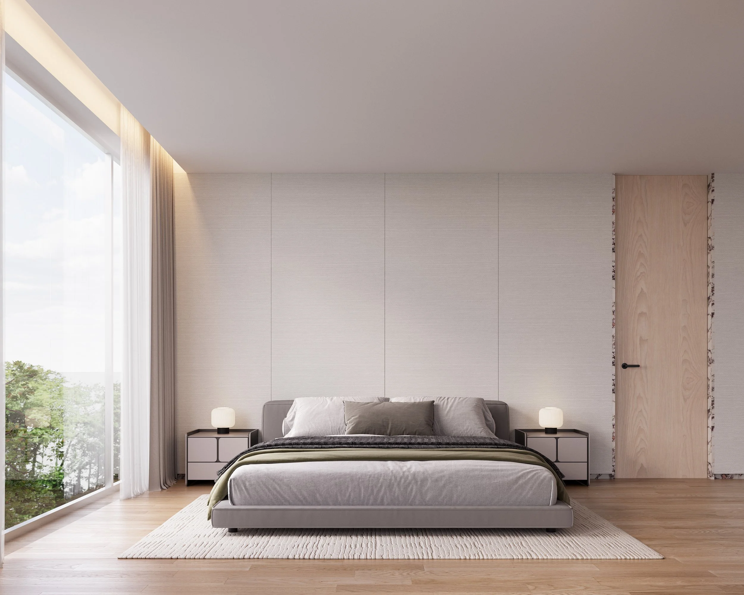 ออกแบบภายในห้องนอน