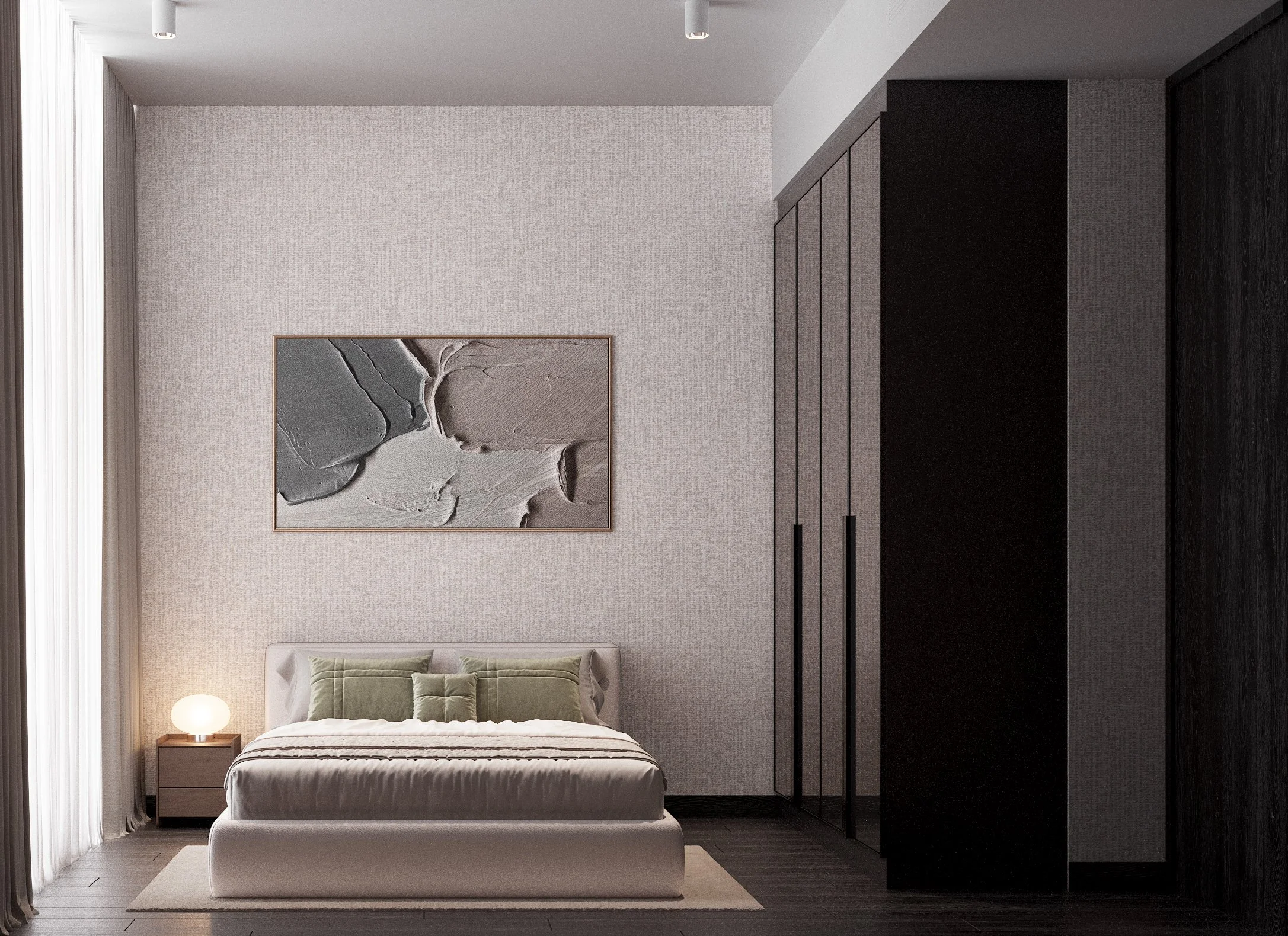 ไอเดียแต่งห้องนอนขนาดเล็กให้ดูหน้ากว้างและไม่อึดอัด ด้วยการเลือกโทนสีและการจัดวางเฟอร์นิเจอร์แบบประหยัดพื้นที่