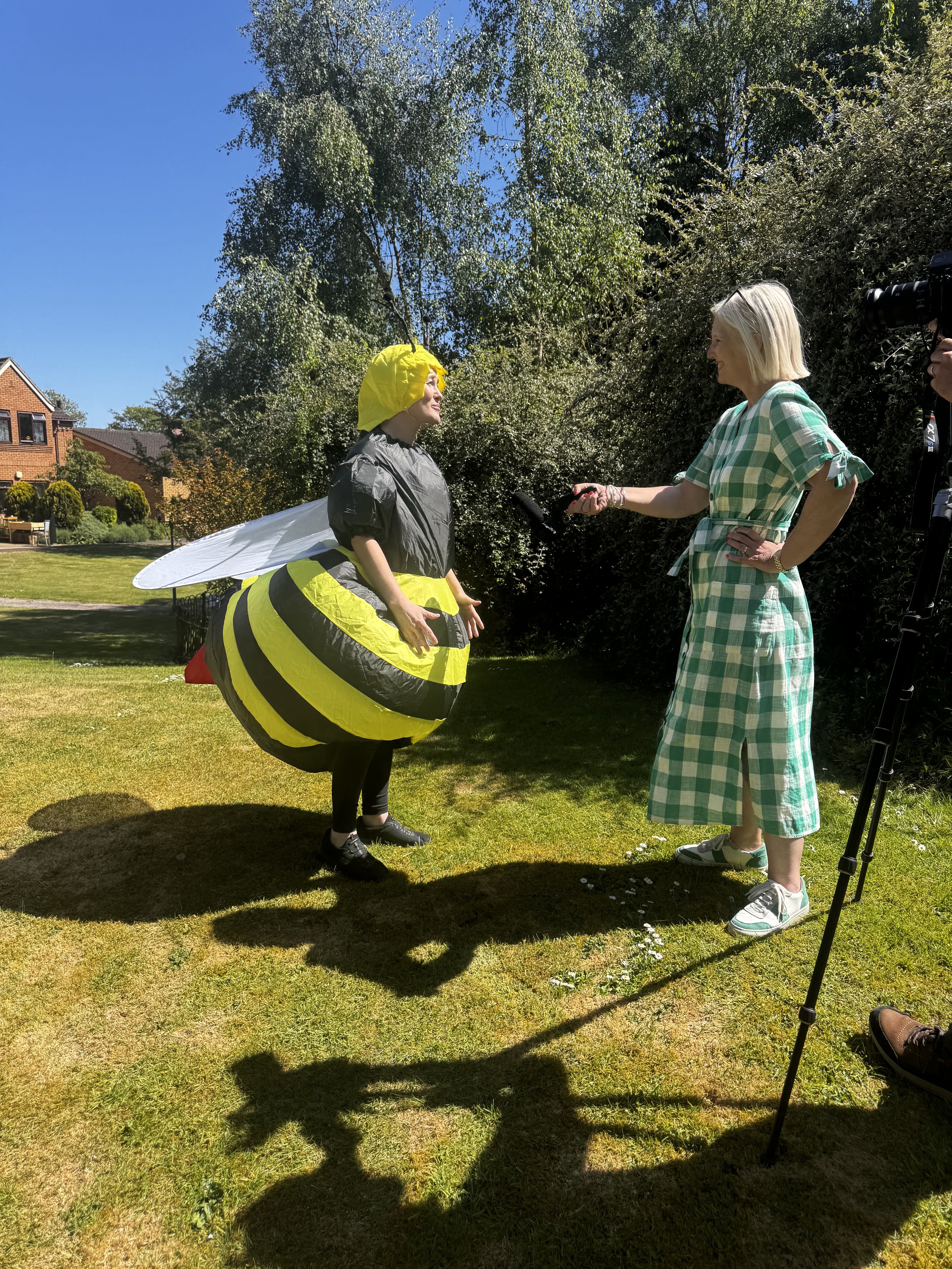 Bee Lady Day celebrations covered on ITV News