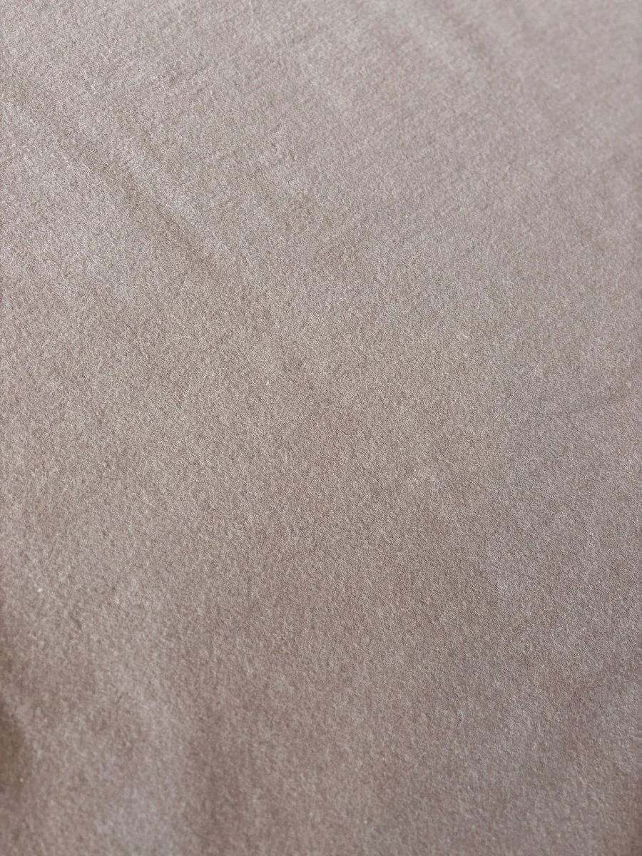 Made to order wool jacket blanket coloured orange, tan and off white