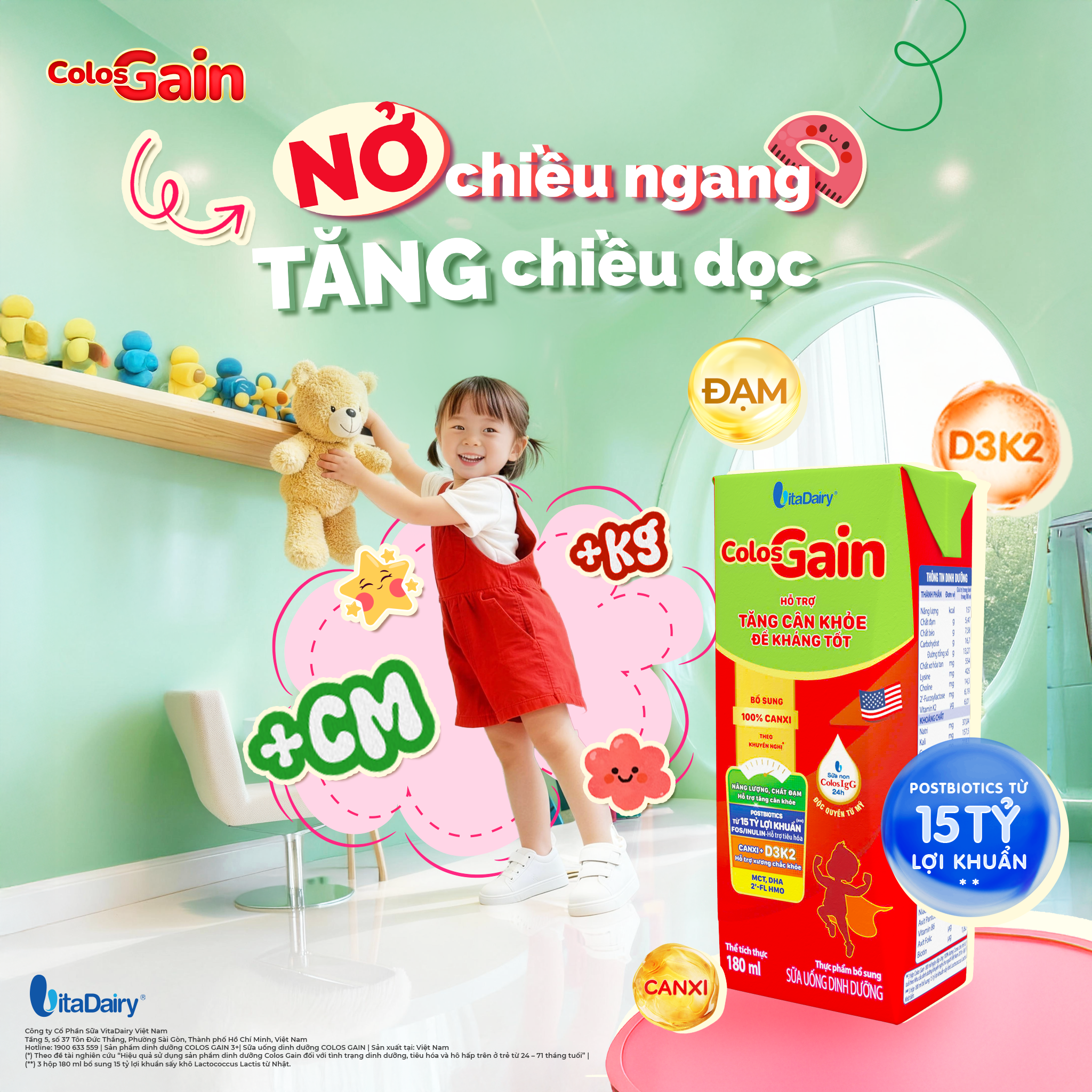 ColosGain - Thêm Từng Chút Một