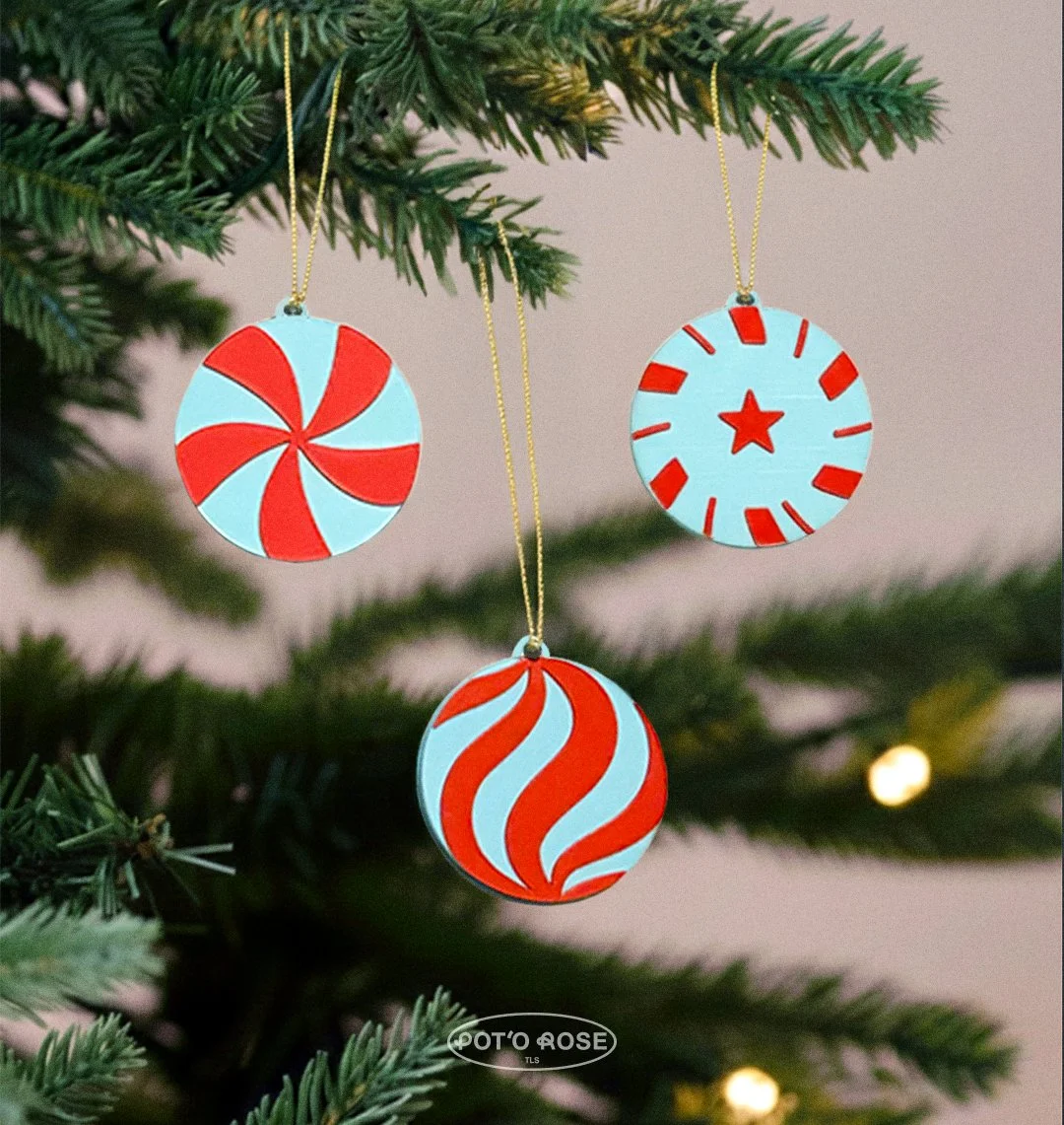 Lot de 3 bonbons 🍬 | divers coloris