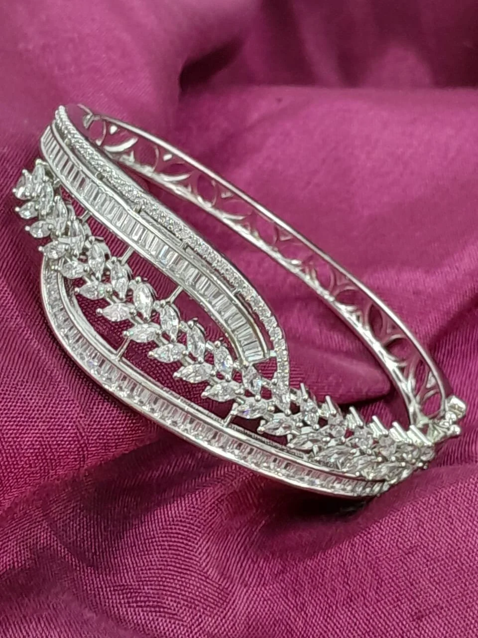 Diamond Silver Bracelet