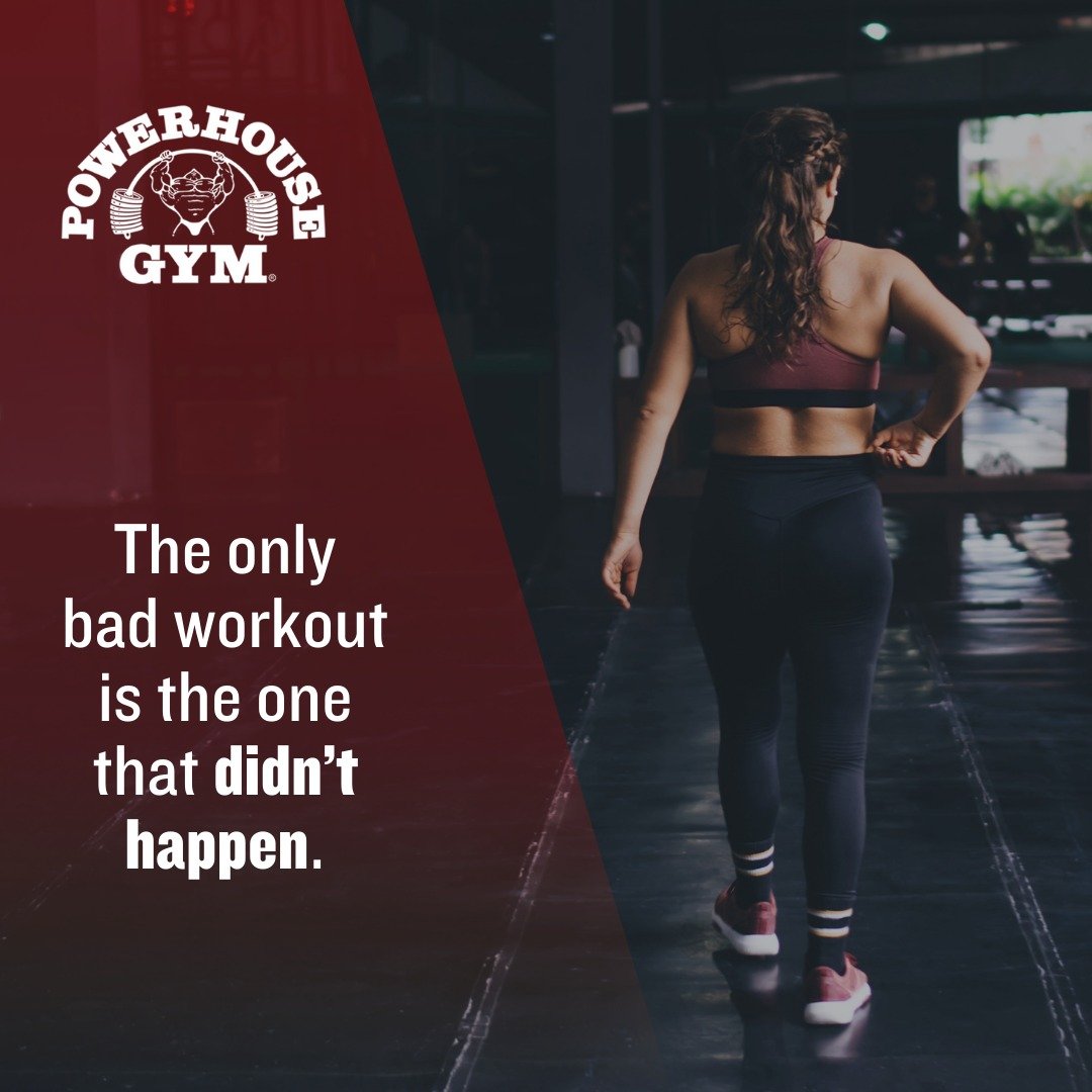 The hardest part of any workout isn&rsquo;t the last rep or the final mile &mdash; it&rsquo;s just getting started.

But here&rsquo;s the truth: you will never regret a workout you actually do. Whether it&rsquo;s 10 minutes or 60, progress begins wit