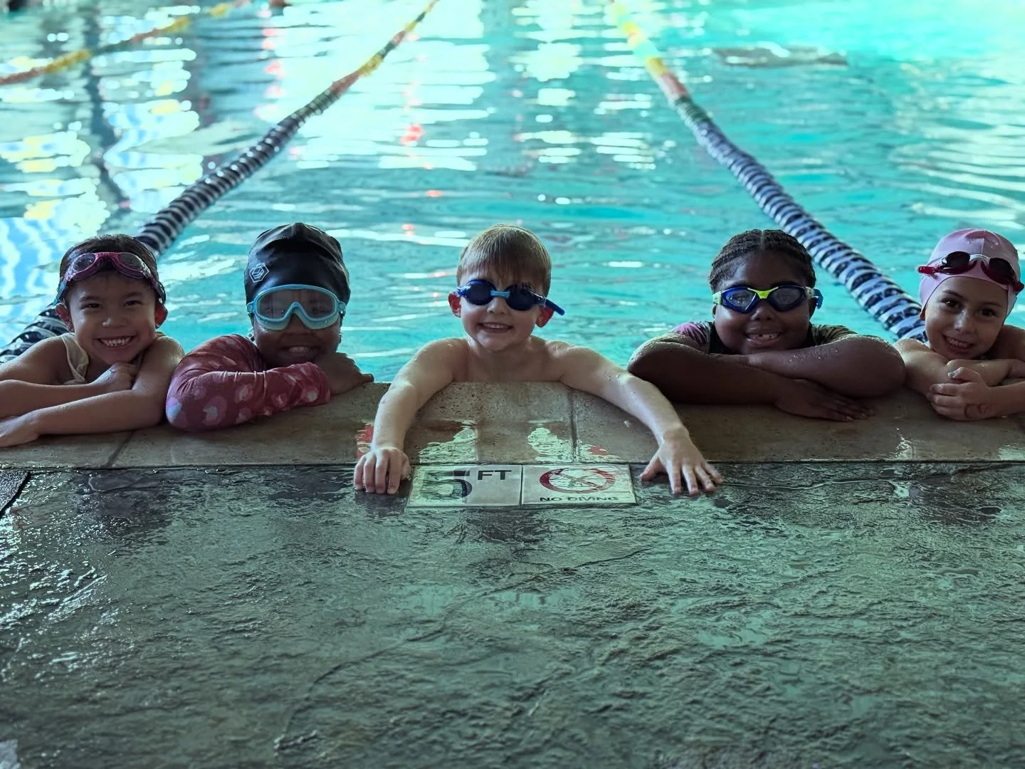 Swim team ready&hellip;.STAY TUNED
