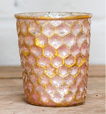 Blush "Dame" Votive, Large