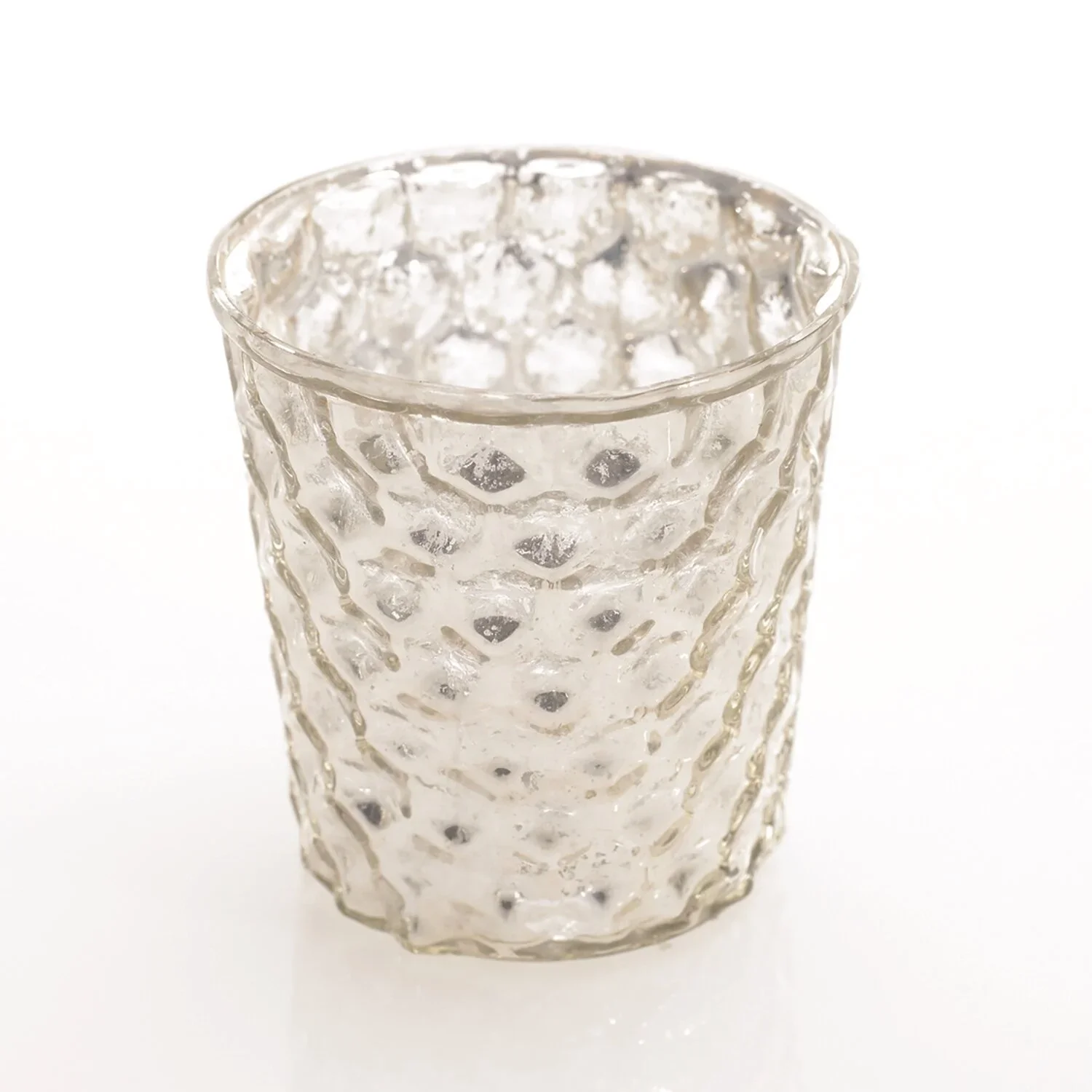 Silver Mercury Gracie Votive, Short