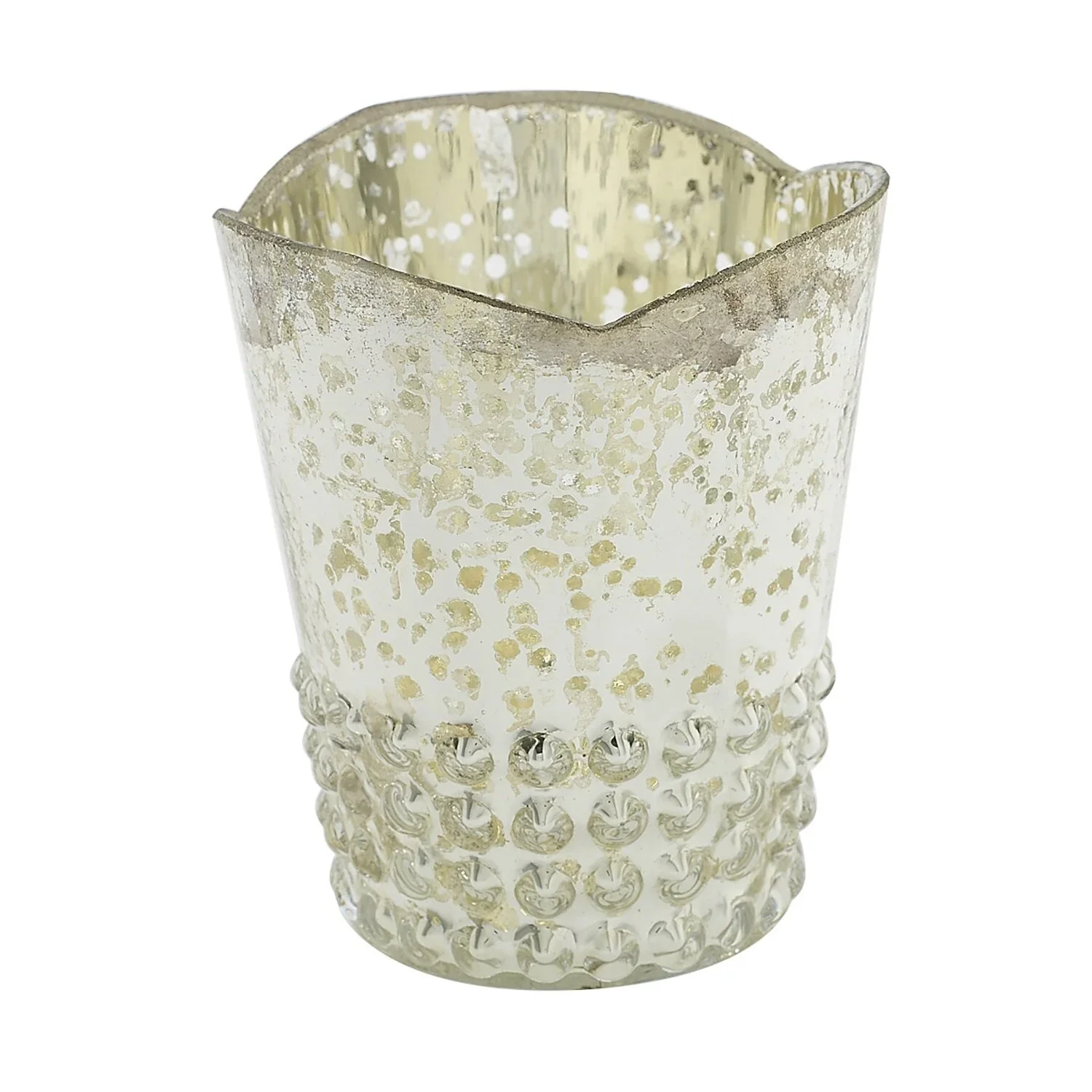 Array Silver Mercury Votive, Tall