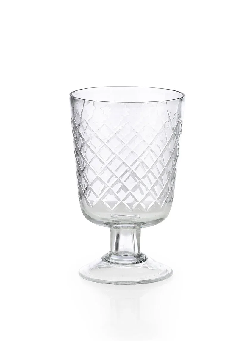 Etched Pedestal Votive