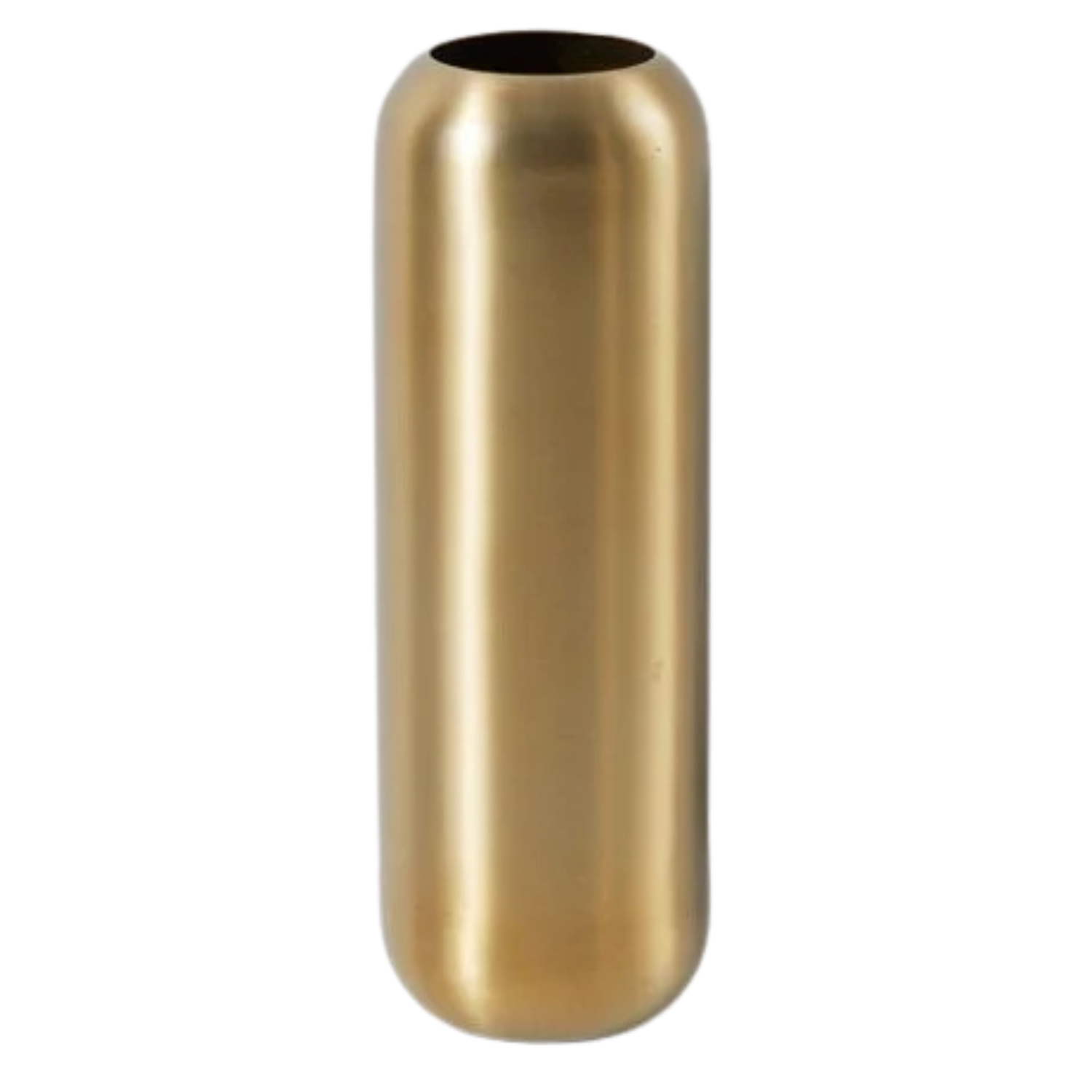 Tall Gold Modern Vase