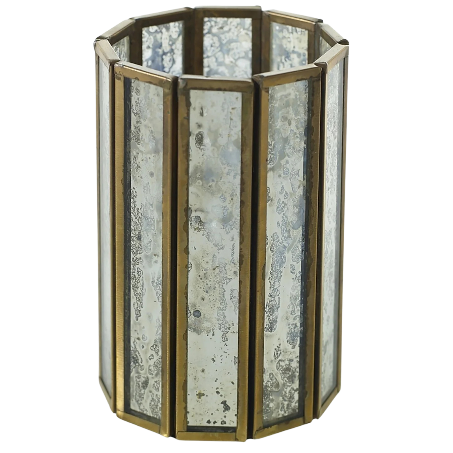 Gold Virtue Candle Holder