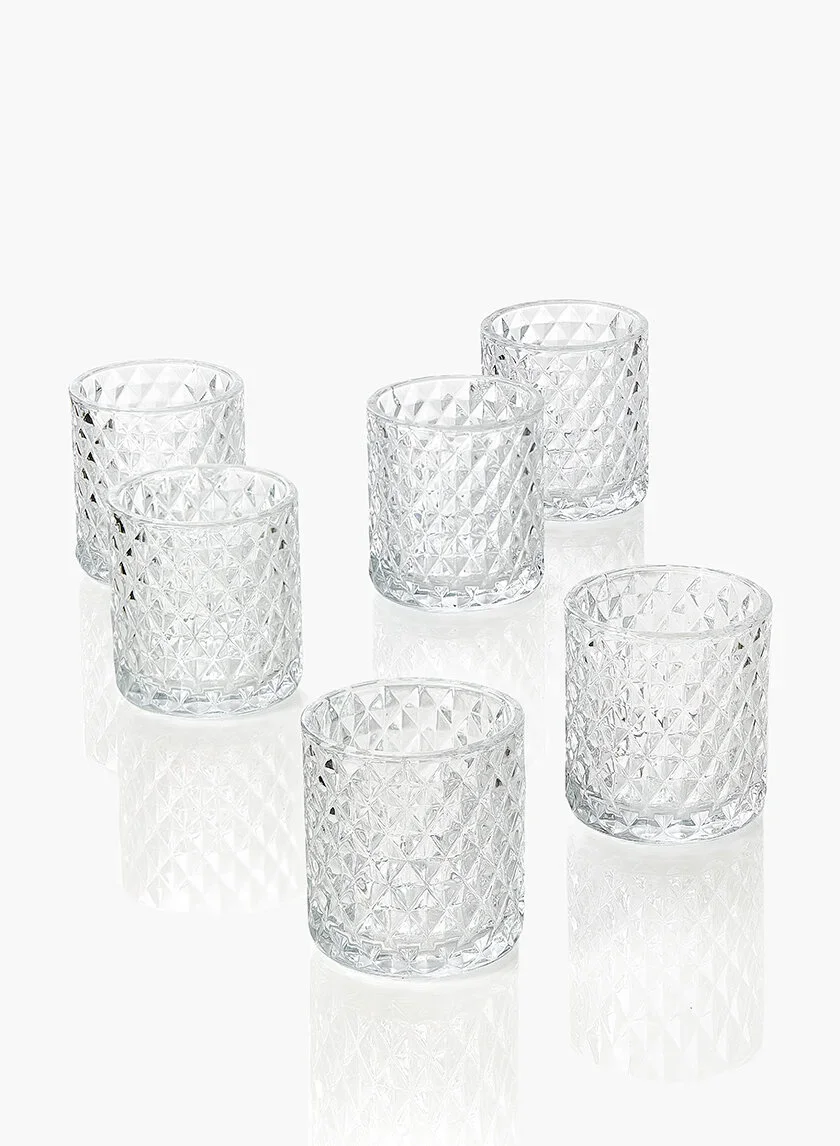Diamond Etched Votives