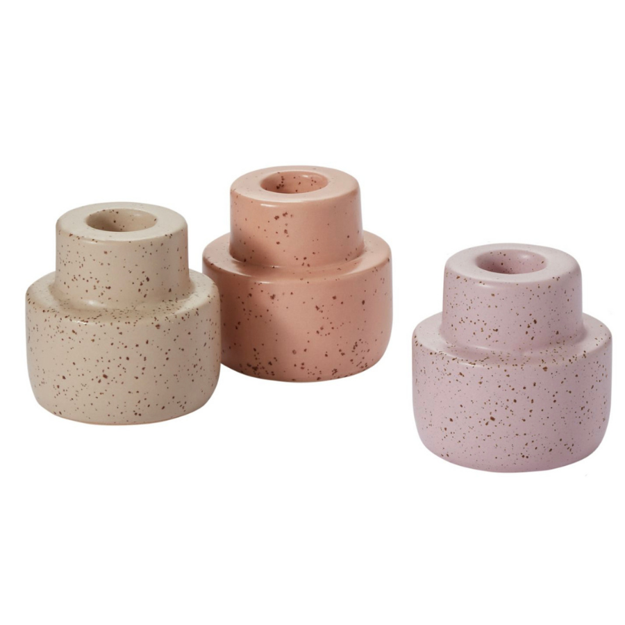 Piedra Candle Holders