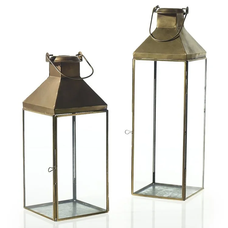 Modern Gold/Bronze Lantern