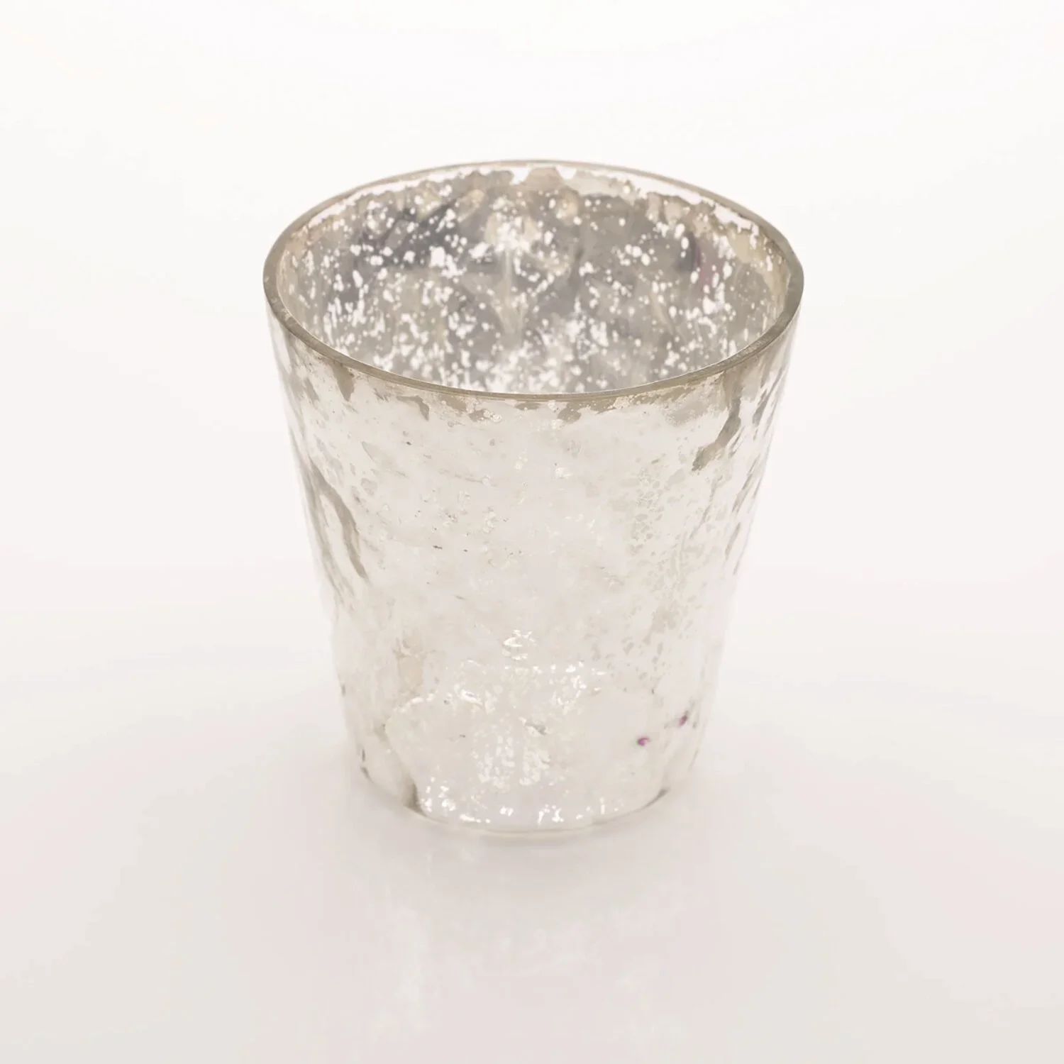 Plain Silver Mercury Votive, Large