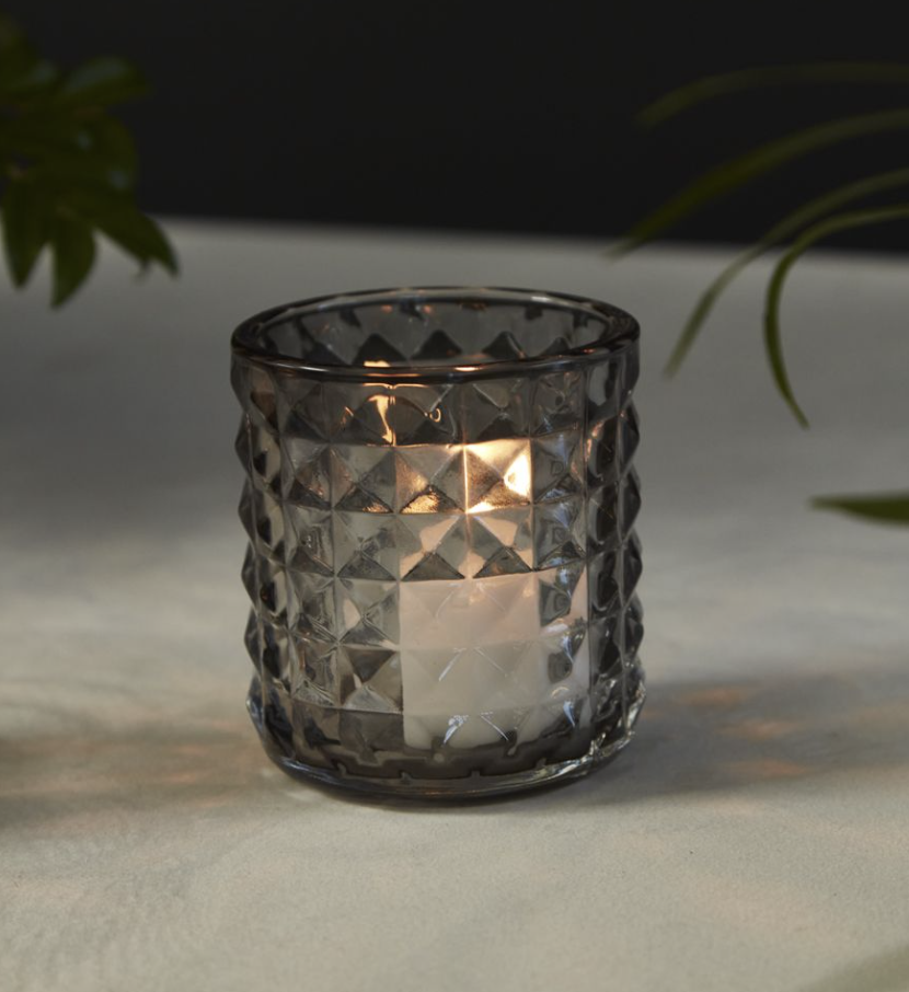 Smoke Studded Votive