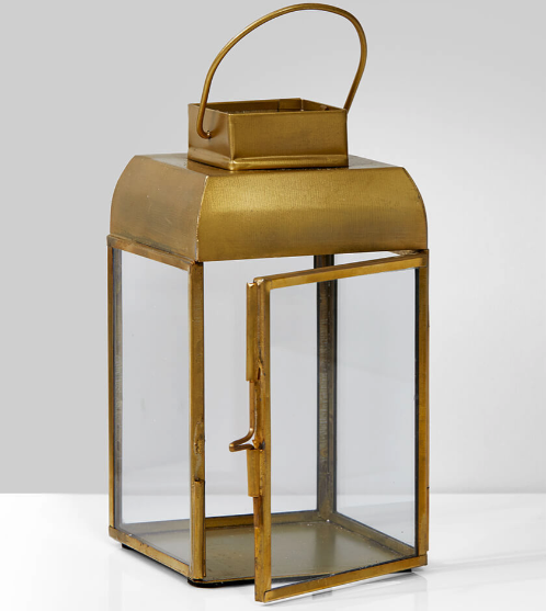 Rustic Gold Lantern