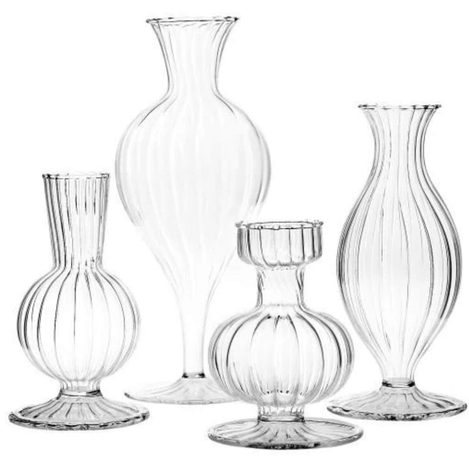 Boutique Glass Bud Vases