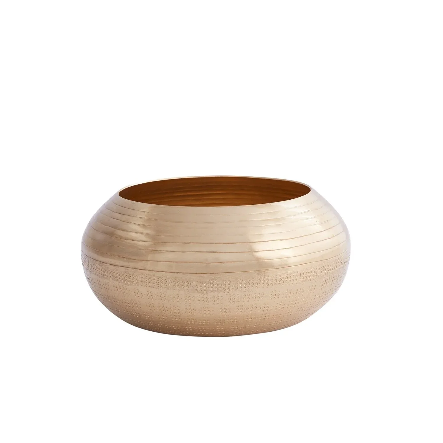 Gold Shallow Bowl