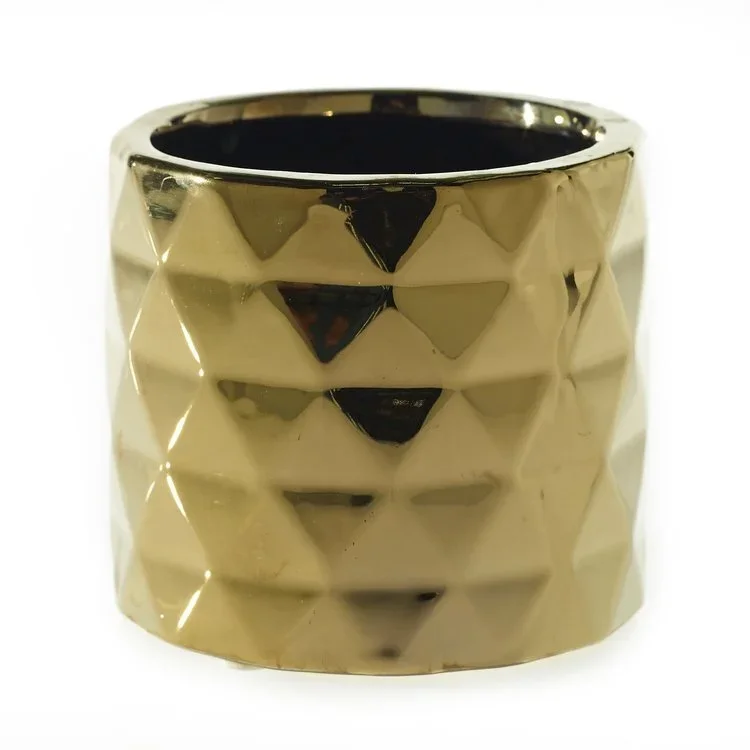 Gold Architecture Pot