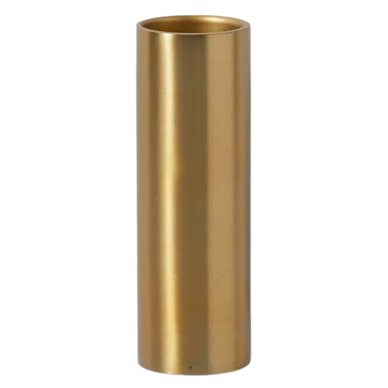 Gold Modern Cylinder Vase