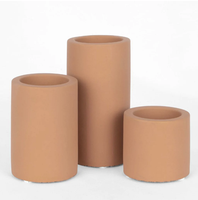 Terracotta Candlesticks