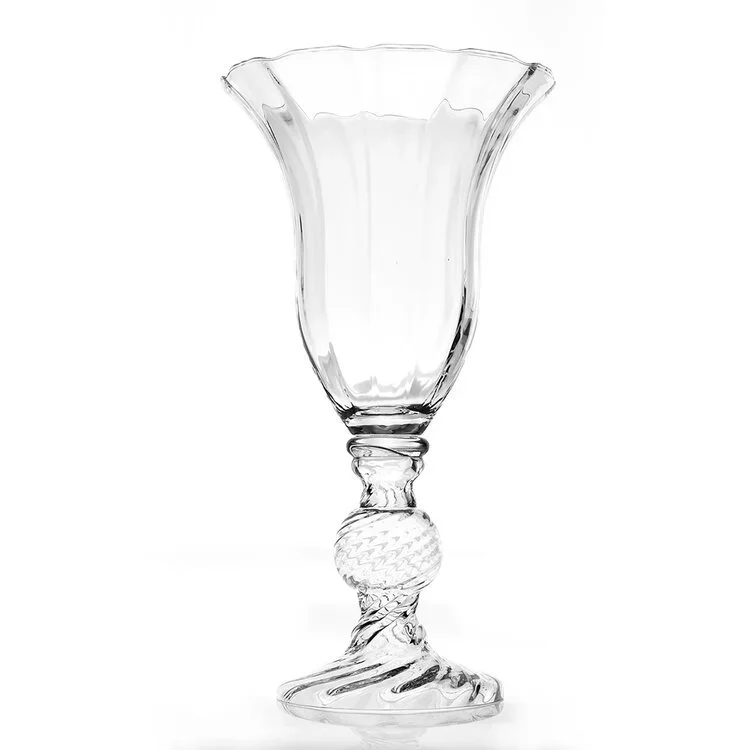 Fluted "Carol" Vase