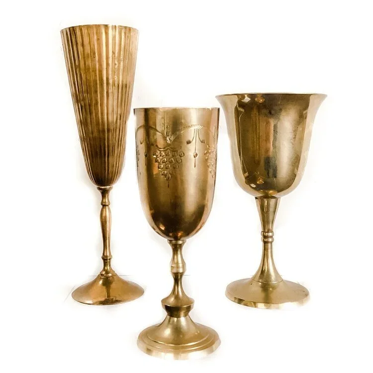 Vintage Brass Vessels