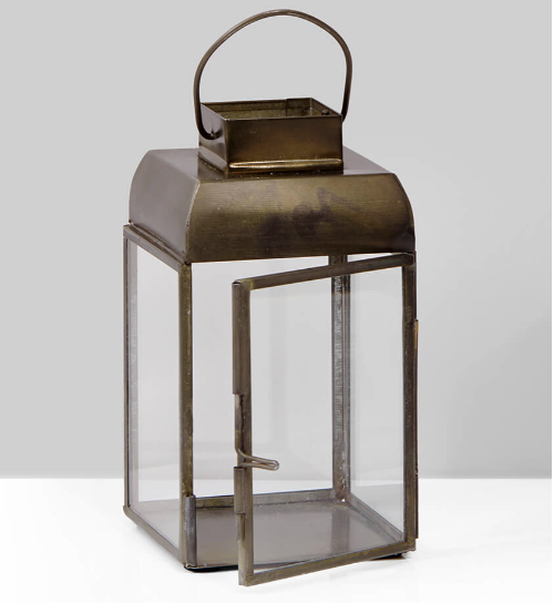 Rustic Brass Lantern