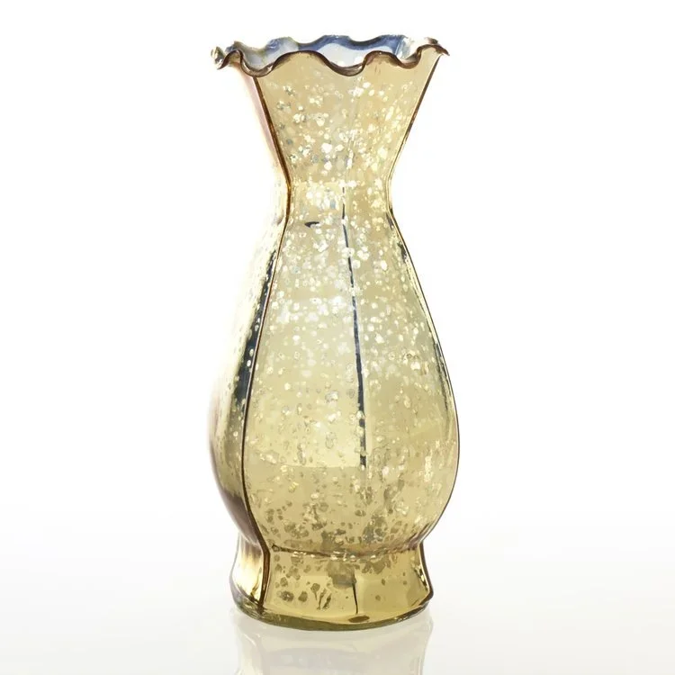Gold Mercury "Gatsby" Vase