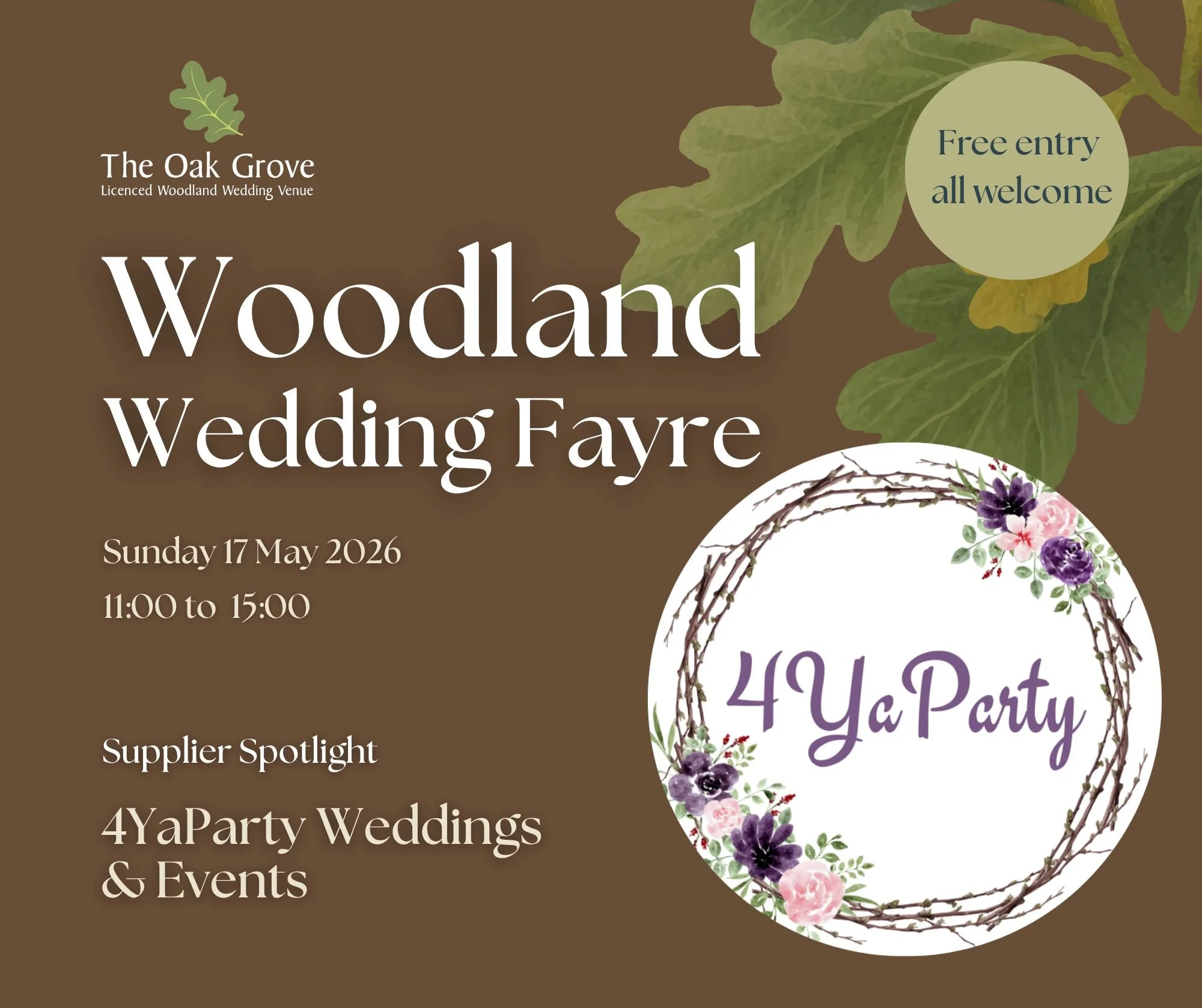 🎉 Supplier Spotlight: 4YaParty Weddings &amp; Events

Bringing your wedding vision to life with style and creativity ✨

4YaParty specialises in event d&eacute;cor and finishing touches that transform your space into something truly special. Perfect 
