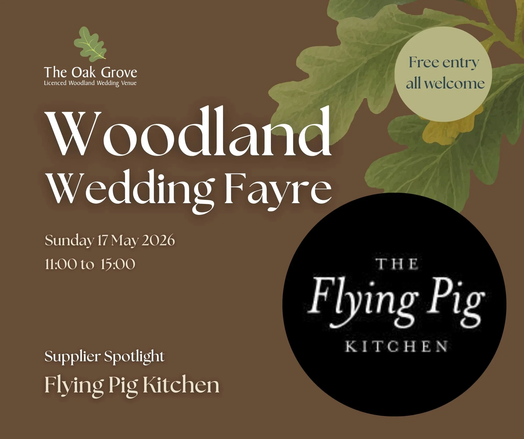 🍽️ Supplier Spotlight: Flying Pig Kitchen

Food is at the heart of every great wedding&hellip; and Flying Pig Kitchen truly delivers.
A family-run catering team with years of experience, they create bespoke menus tailored to your day, whether you&rs