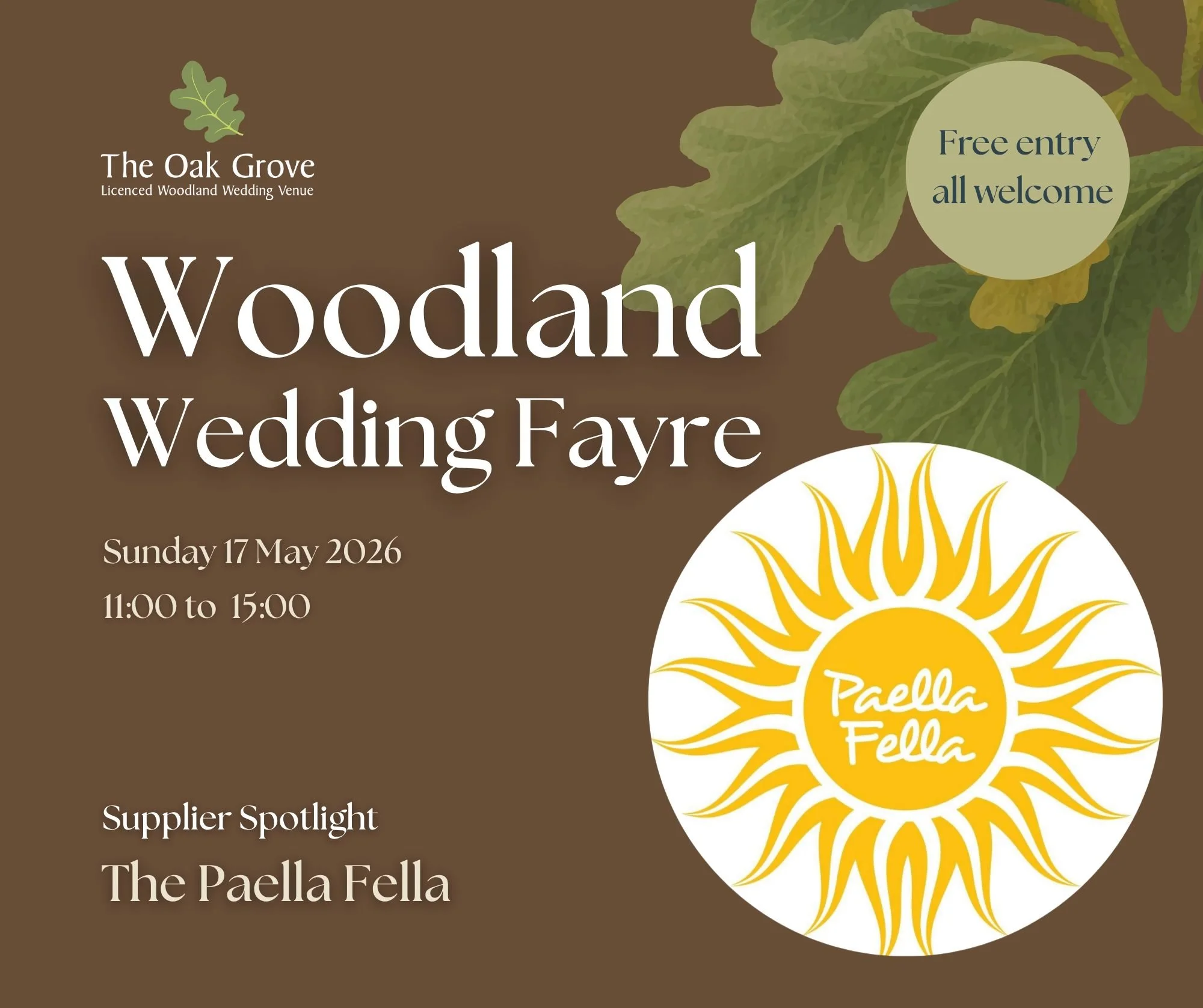 🥘 Supplier Spotlight: The Paella Fella

The Paella Fella serves up authentic Spanish paella and tapas, cooked fresh for your guests, a real focal point and crowd-pleaser.

Perfect for relaxed, outdoor celebrations with a festival feel 🌿

✨ See them