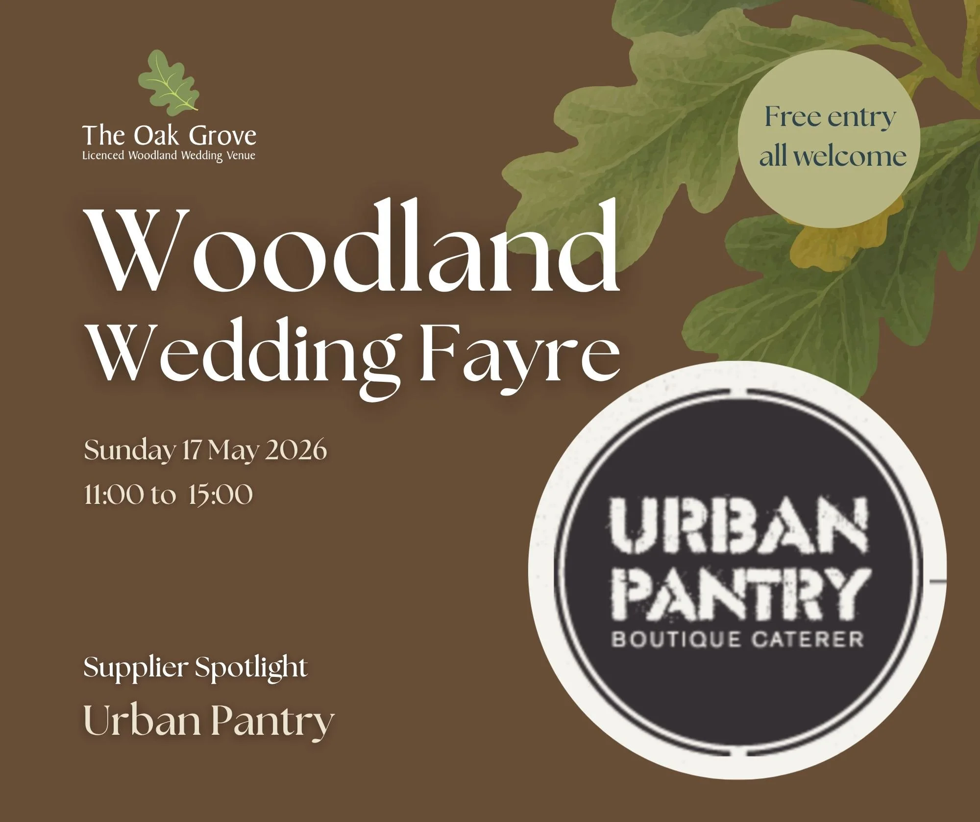 🍴 Supplier Spotlight: Urban Pantry

Thoughtfully crafted food, designed around you&hellip;

Urban Pantry offers bespoke wedding catering using locally sourced, seasonal ingredients, creating menus that feel personal and truly special. From canap&eac