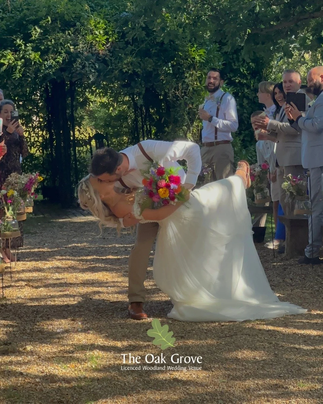 A few more moments from Helen &amp; Stuart&rsquo;s beautiful day at The Oak Grove 🤍

From a sun-dappled ceremony beneath the trees to colourful florals, thoughtful little details and an evening spent celebrating under the lights, it was such a lovel