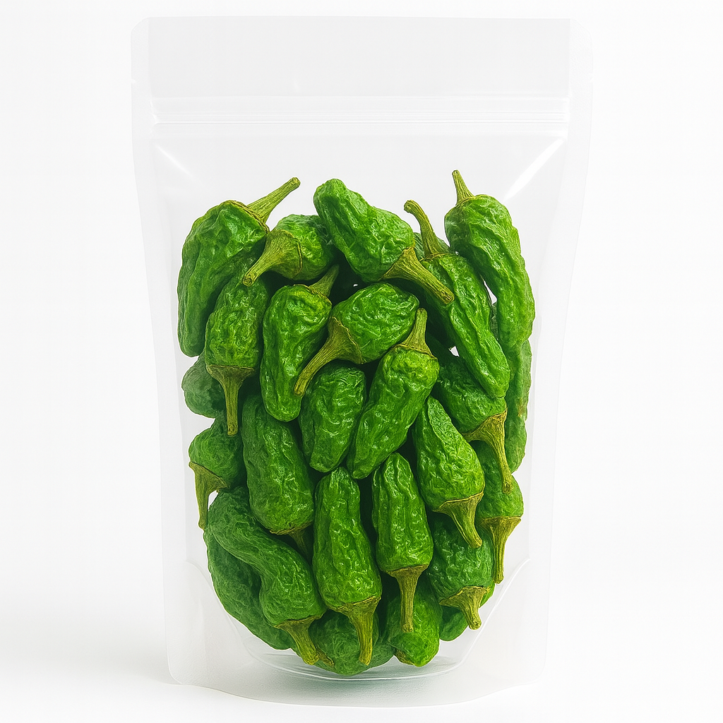 Mini piment vert lyophilisé