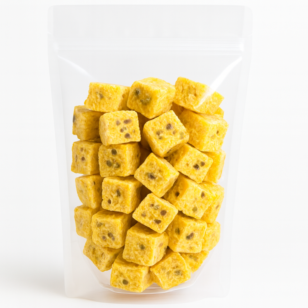 Grenadille en cubes lyophilisés