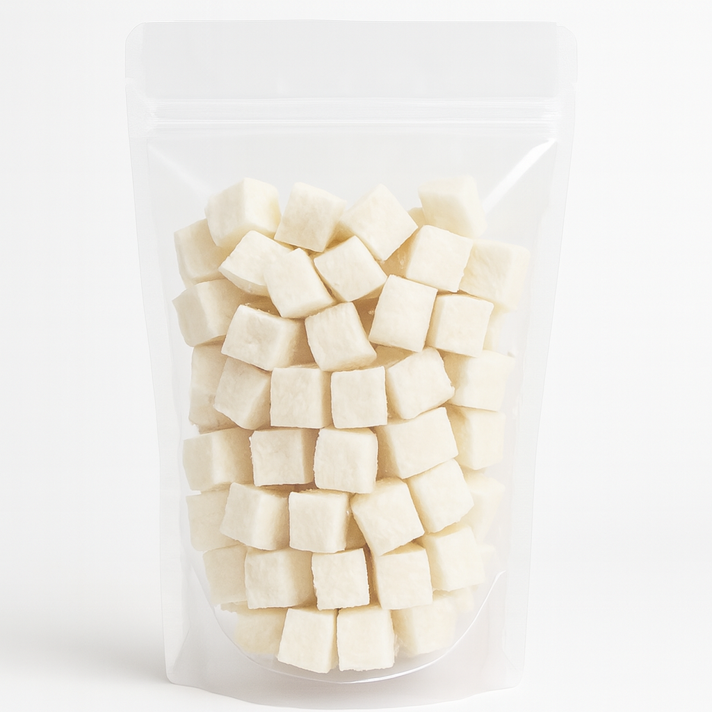 Coco en morceaux lyophilisés