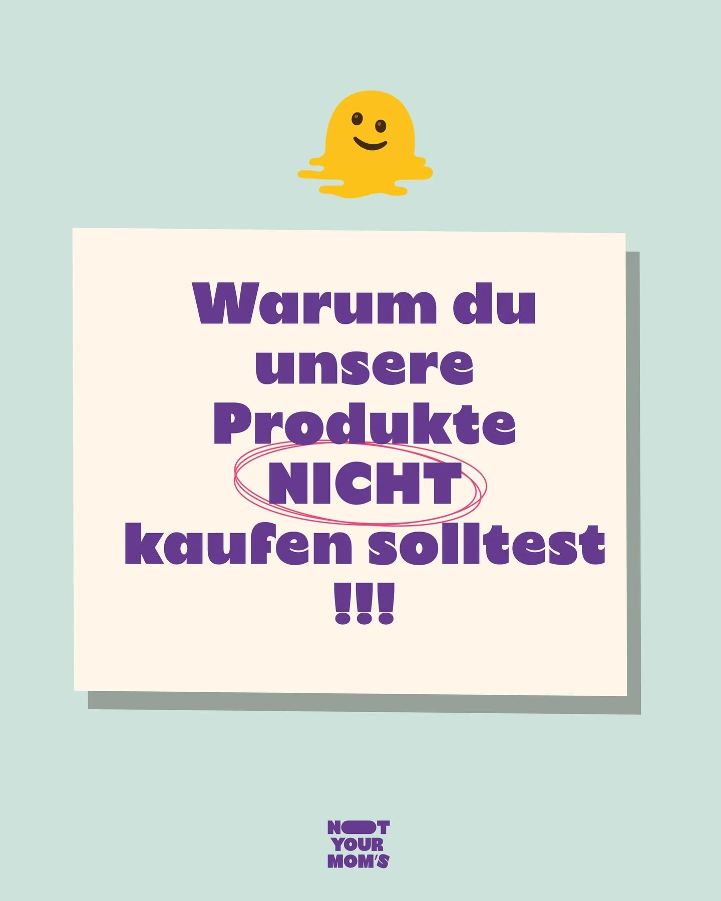 Warum du unsere Produkte AUF GARKEINEN FALL kaufen solltest !!1!11!! 🫣

/
/
/
Meme, Humor, Small Business, vegan, vegan in M&uuml;nchen, M&uuml;nchen, Startup, Manufaktur, Daily Life, Behind the scenes