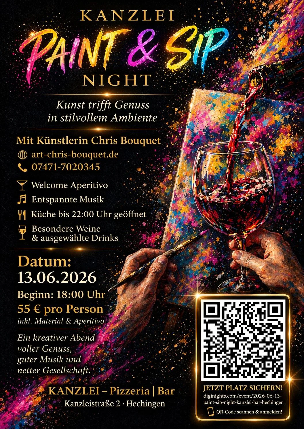 Paint and Sip Night