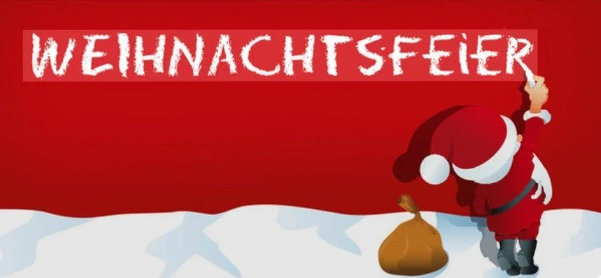 Weihnachtsfeiern sind schön