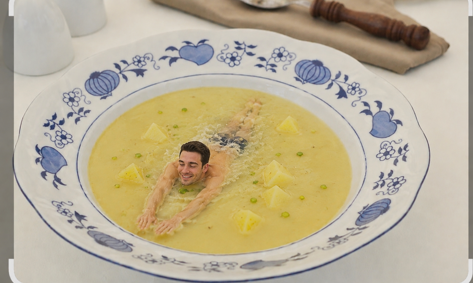 Brennsuppn, hausgemacht