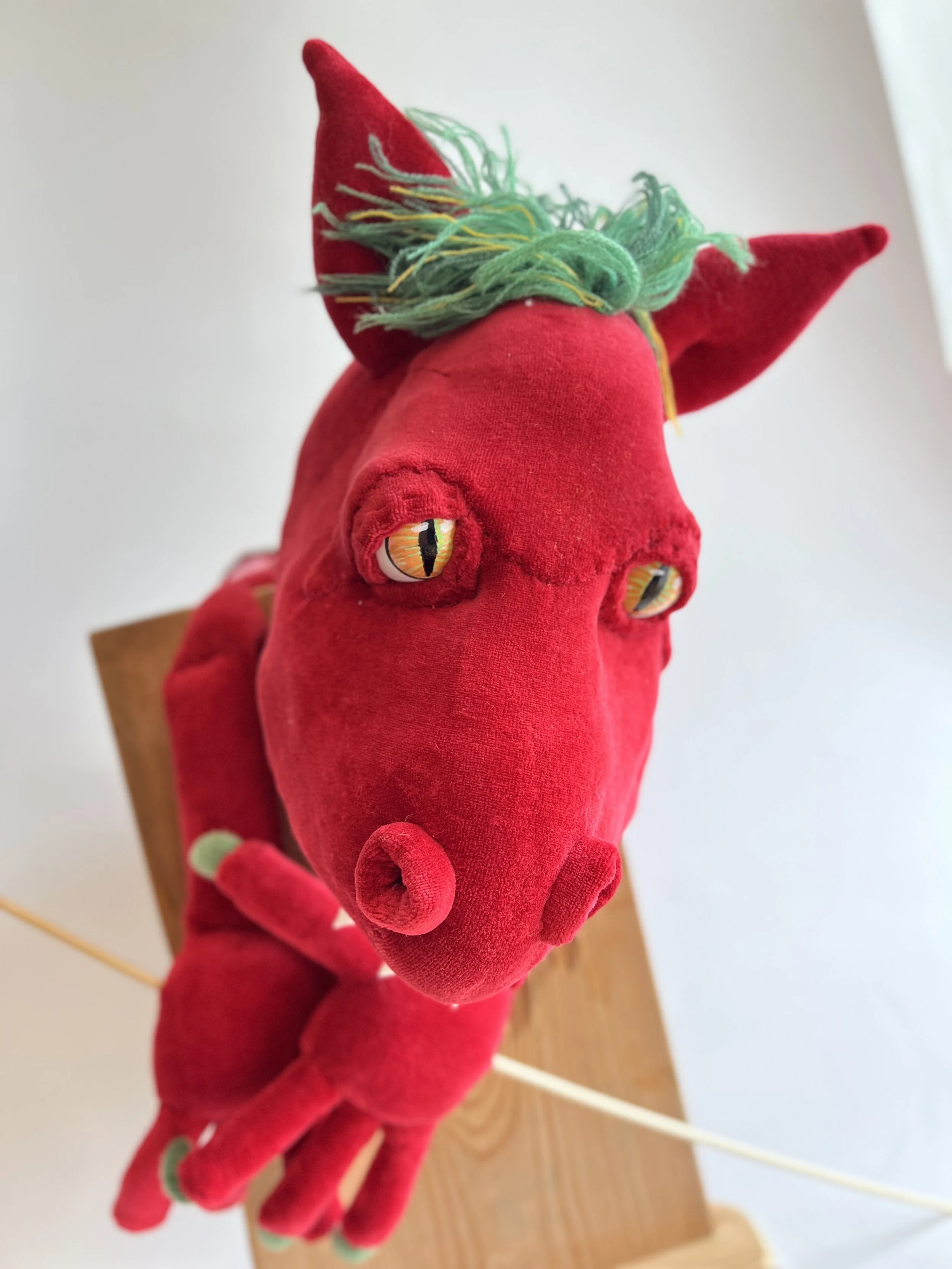Klappmaulpuppe Drache Muats vom Millstätter See
