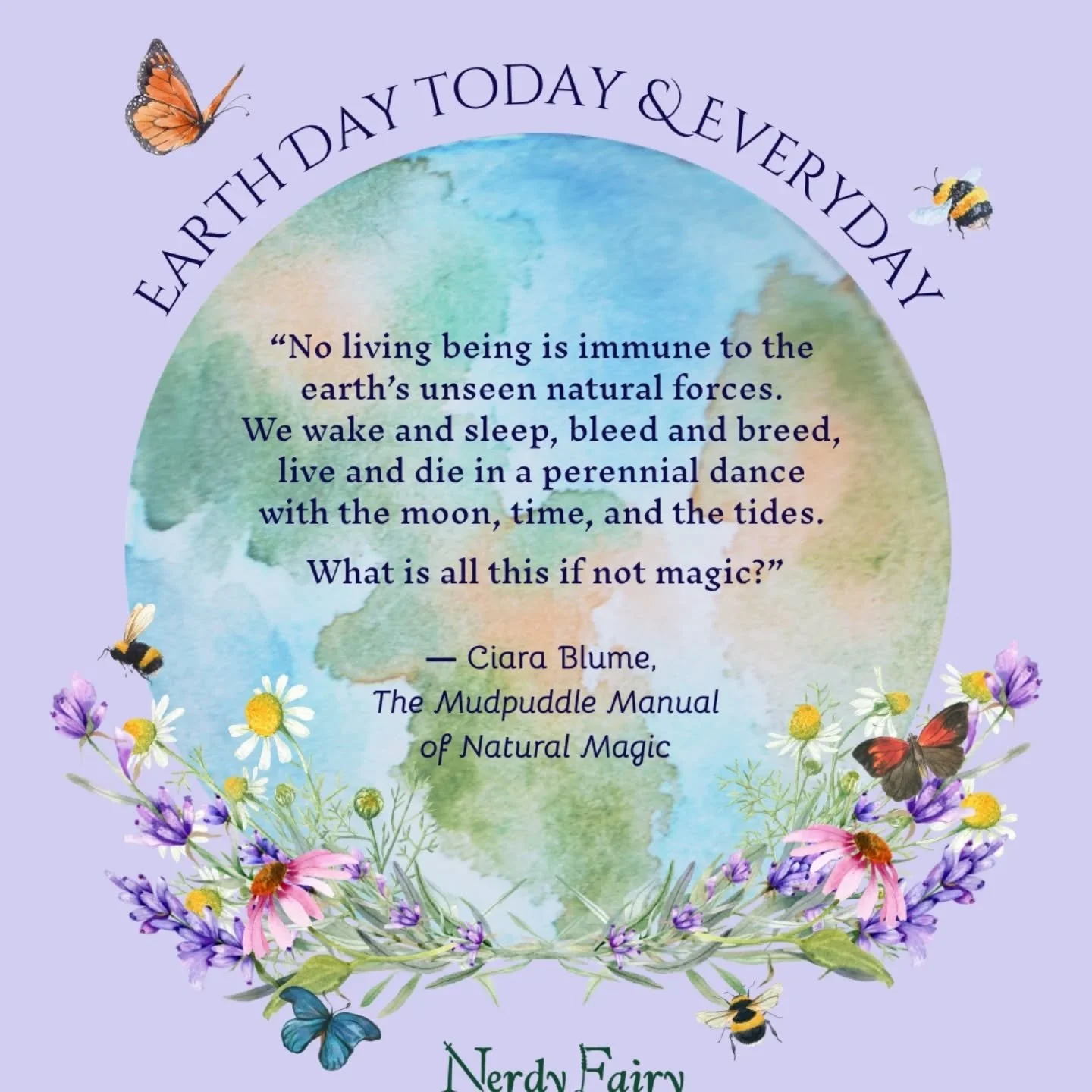 Offering these cozy earth day quotes to celebrate the magic of the earth and our existence here. Because it is magical and that is beautiful to remember. Sending out happy wishes for Earth Day today and everyday. 

#earthdayeveryday #quotestoliveby #