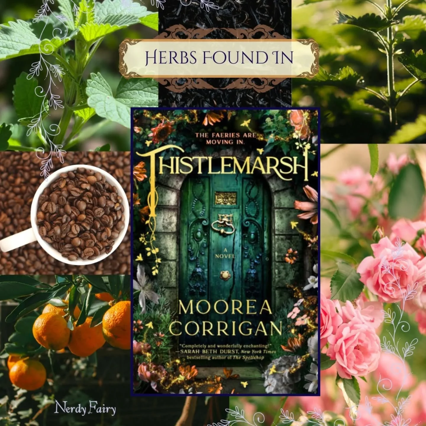Set between two great wars in a world where Faerie are real, Thistlemarsh by Moorea Corrigan, follows Mouse, a nurse coming home from the war back to a family home that was never really hers. She has inherited the Faerie-blessed Thistlemarsh Hall, ye