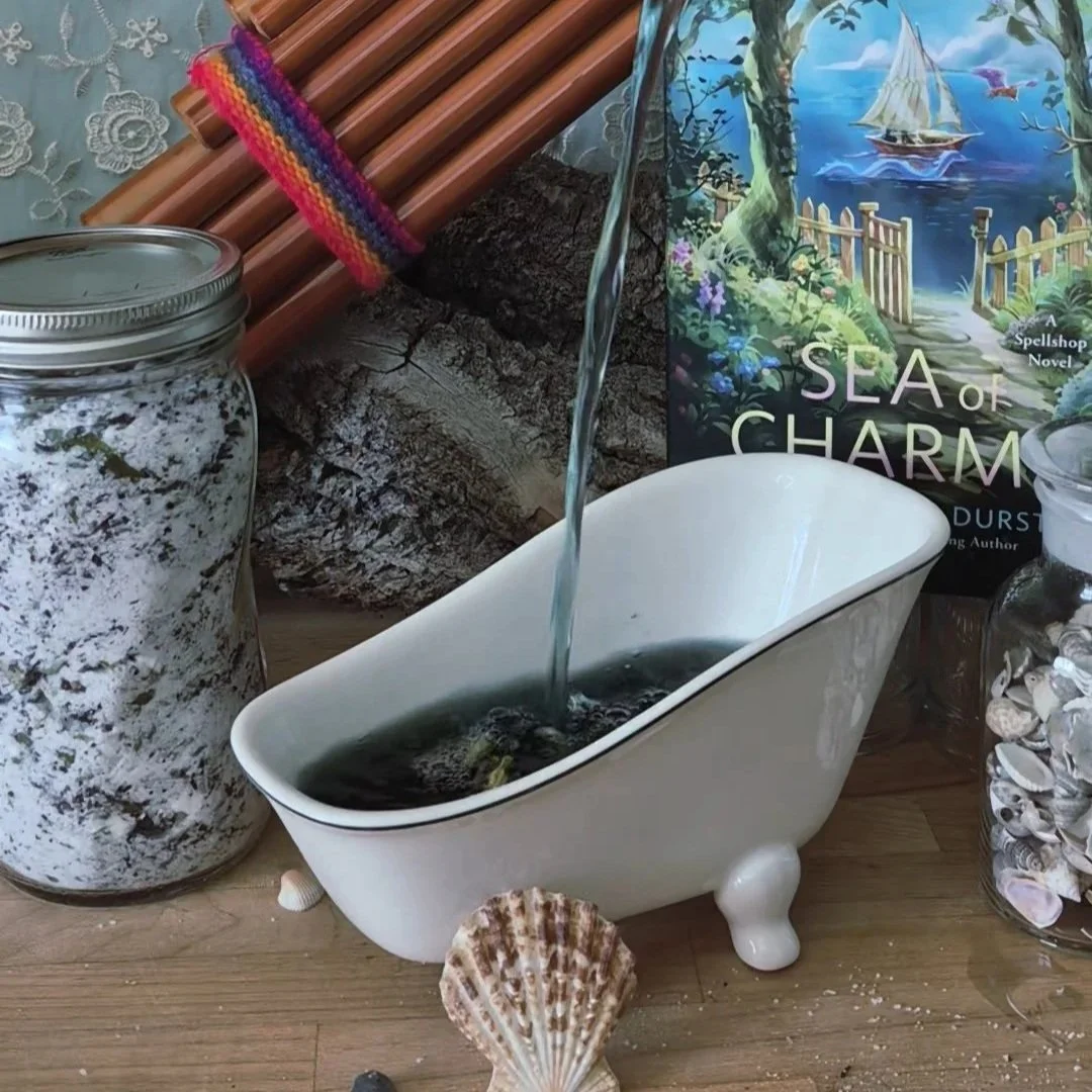 Seaweed &amp; Blossom Bath Salt Soak Inspired by Sea of Charms