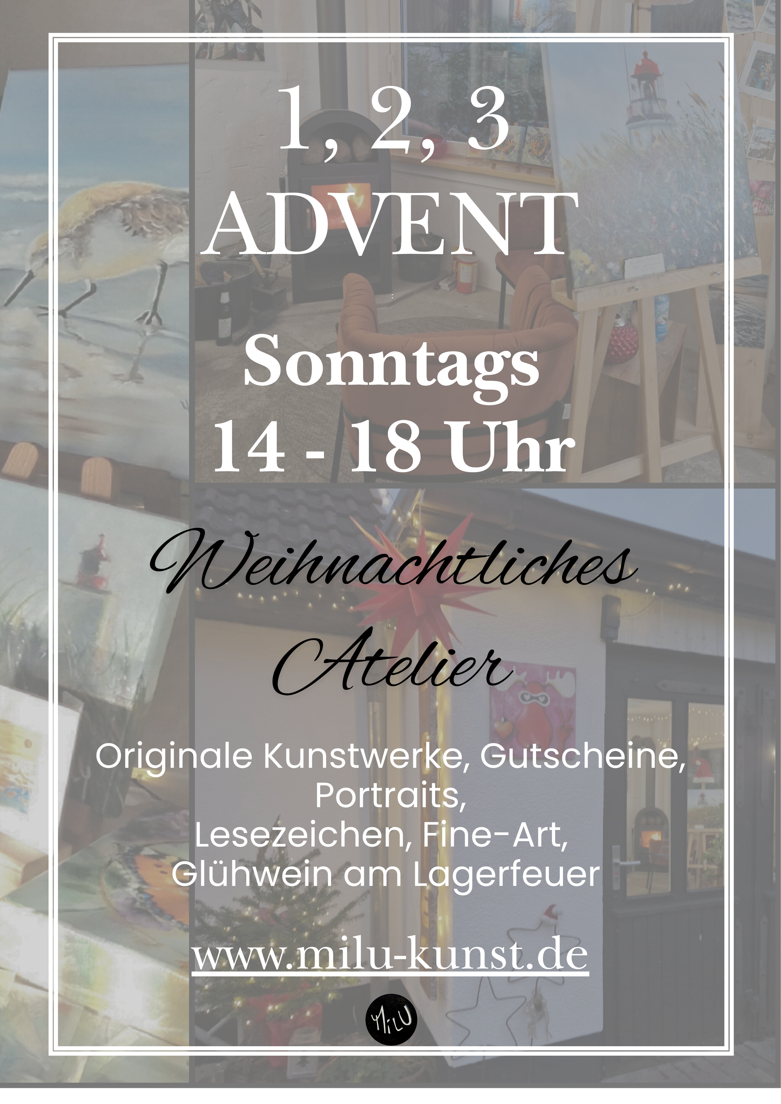 Weihnachtliches Atelier