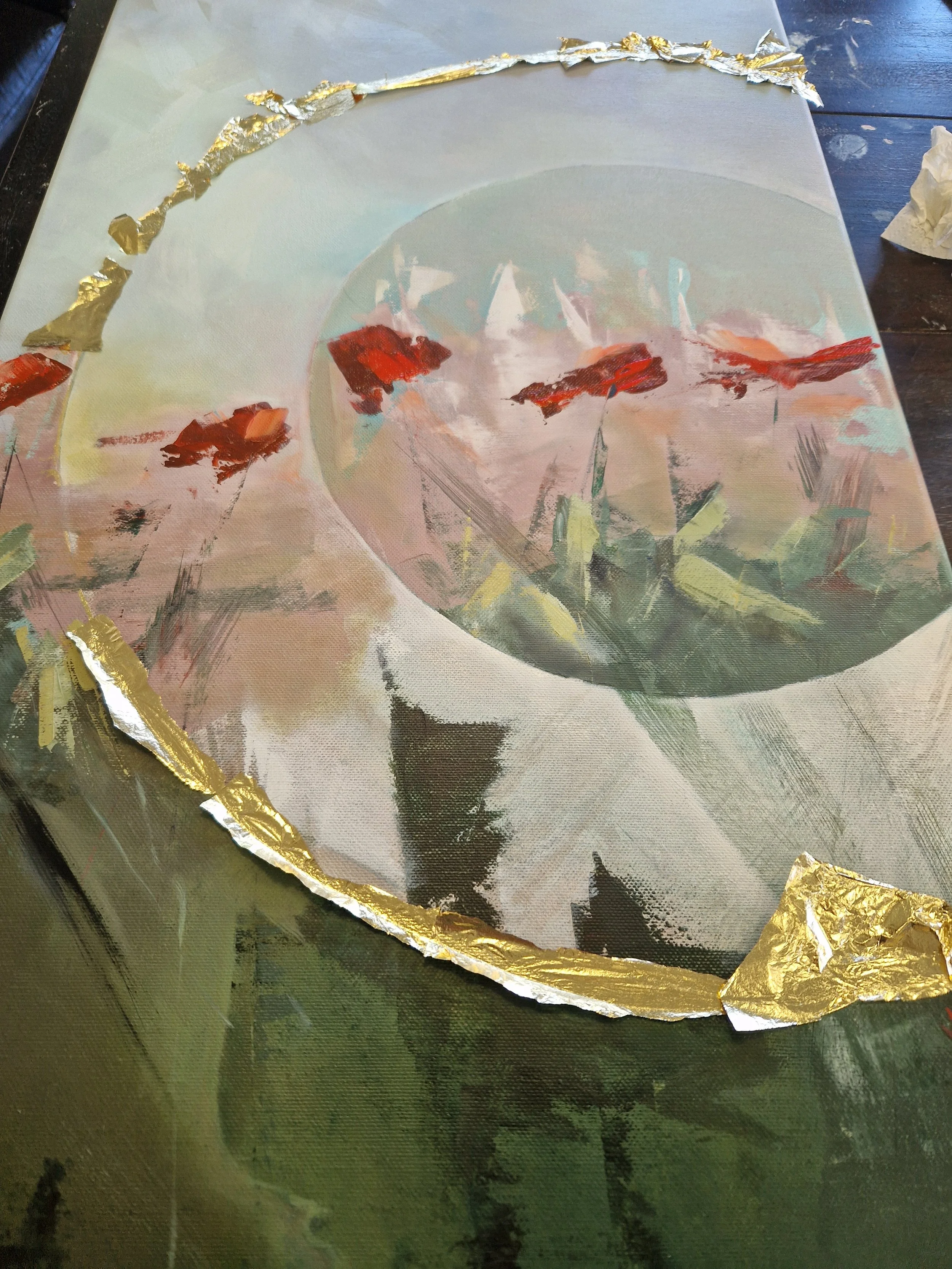 Goldelemente im Prozess